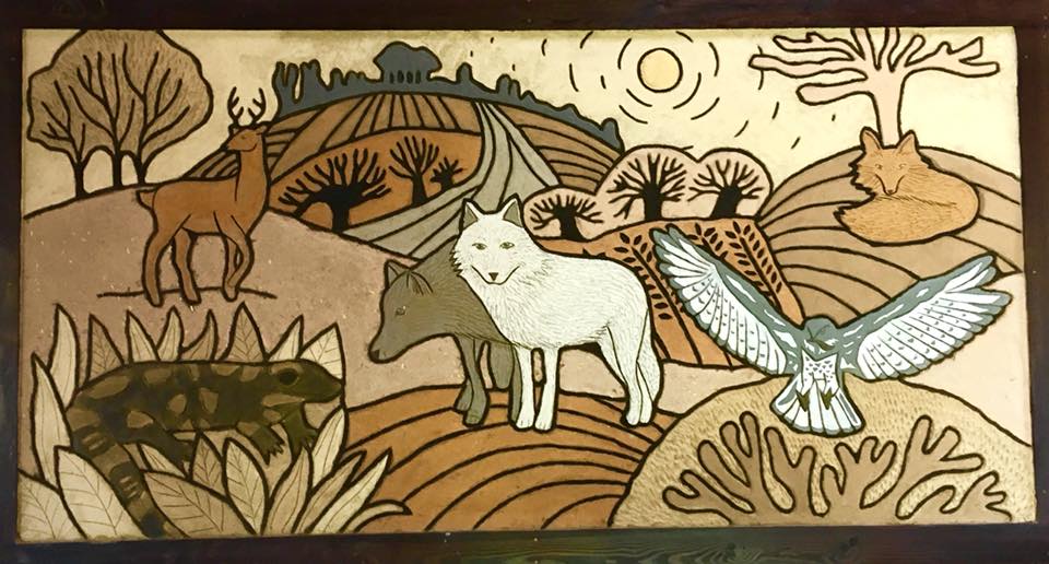 MURAL CASCINA MANUALE, LERMA, ITALIA 2018